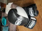 Bokshandschoenen Rumble Leer 14 Oz zwart/wit, Ophalen of Verzenden, Zo goed als nieuw, Bokshandschoenen