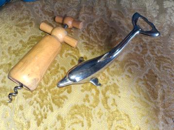 Kurkentrekker & Flessenopener Set beschikbaar voor biedingen