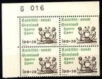 Mooi kavel Deens Groenland 100% Postfris KZS807., Postzegels en Munten, Verzenden, Denemarken, Postfris