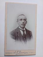 CDV Vlissingen Zierikzee Man, Verzamelen, Foto's en Prenten, Gebruikt, Foto, Ophalen of Verzenden, Voor 1940