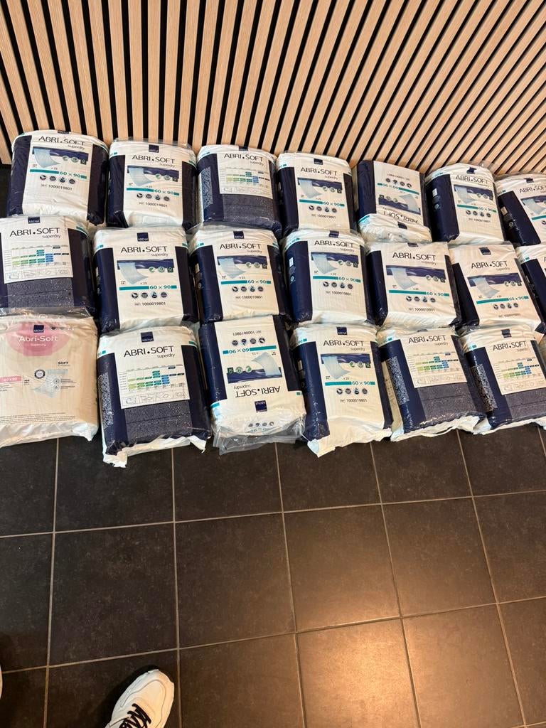 Abena Abri-Soft Superdry 60x90 incontinentie onderleggers, Ophalen of Verzenden