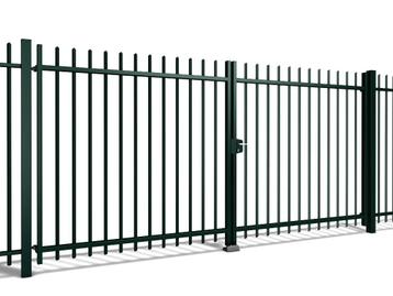 dubbele poort beschikbaar voor biedingen