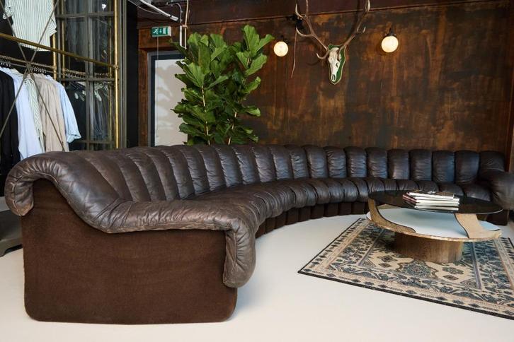 De Sede DS600, Huis en Inrichting, Banken | Sofa's en Chaises Longues, Gebruikt, Vierpersoons of meer, 300 cm of meer, 75 tot 100 cm