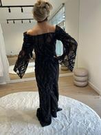 Elegante zwarte avondjurk, Kleding | Dames, Zwart, Zo goed als nieuw, Onder de knie, Ophalen