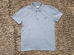 Lacoste Zomerpolo Blauw maat 3/S Slim Fit, Lacoste, Zo goed als nieuw, Maat 46 (S) of kleiner, Verzenden