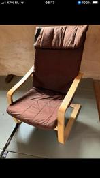 Ikea relax stoel hout en stof, Huis en Inrichting, Fauteuils, Gebruikt, Ophalen of Verzenden