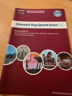 Junior einstein cito begrijpend lezen groep 7 en 8, Ophalen, Nieuw, Overige niveaus, Nederlands