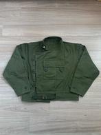 Groen Zweeds vintage leger motorjack, maat M, Kleding | Heren, Ophalen of Verzenden, Zo goed als nieuw, Groen