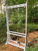 Antiek ’20 uniek zweeds karaktervol houten staande kapstok, Ophalen, Gebruikt, Staande kapstok, 150 tot 200 cm