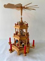 Kerstpyramide 3-laags, uitbeelding kerstverhaal, Diversen, Ophalen, Gebruikt