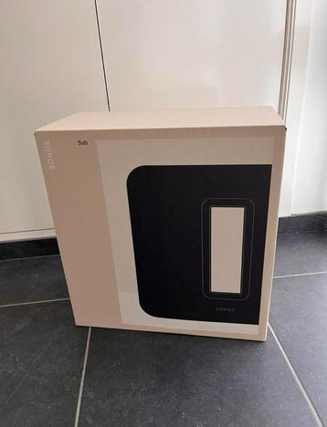 Sonos Sub Gen 3 Zwart *Nieuw* beschikbaar voor biedingen
