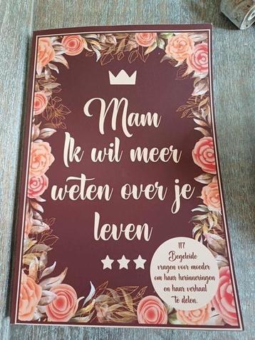 Nieuw Boekje over Herinneringen Moeder beschikbaar voor biedingen