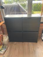 Twee Bissa Ikea Schoenenkasten (twee vakken), Ophalen, Gebruikt