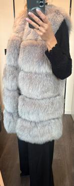 Echt Vossen Bont Bodywarmer Maat M-L, Kleding | Dames, Ophalen of Verzenden, Zo goed als nieuw, Maat 38/40 (M), Grijs