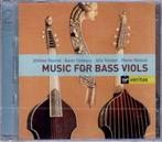 NIEUW 2CD Music for Bass Viols / Hantai, Hantai, Ophalen of Verzenden, Barok, Nieuw in verpakking, Kamermuziek