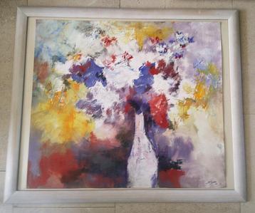 Bloemenweelde in vaas '92 - Jelle Hoogstra 1924-2003 beschikbaar voor biedingen