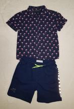 Super toffe donker blauwe ZARA sweatshort mt 122., Kinderen en Baby's, Kinderkleding | Maat 122, Broek, Zo goed als nieuw, Zara