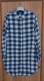 Only True 'N Blue geruite blouse - Maat L/42, Ophalen, Only, Blauw, Maat 42/44 (L)