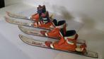 Vintage kinderski’s met skischoenen – Tecno & Heierling set, Sport en Fitness, Skiën en Langlaufen, Overige merken, Gebruikt, 100 tot 140 cm