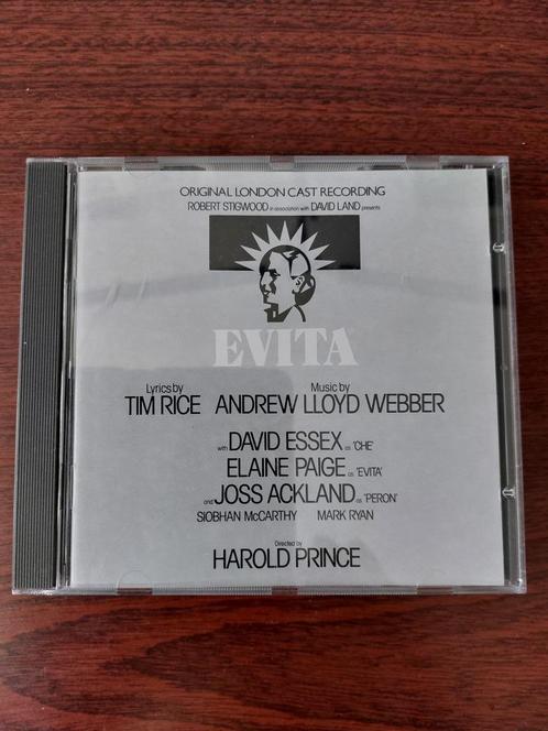 VA - Evita - Original London Cast Recording (CD), Cd's en Dvd's, Cd's | Pop, Zo goed als nieuw, 1980 tot 2000, Ophalen of Verzenden
