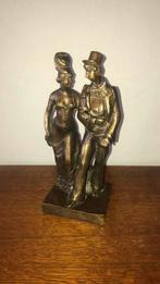 Beeld echtpaar brons, Ophalen of Verzenden, Brons