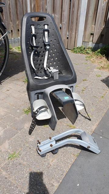 Yepp fietsstoeltje achterop met montagebeugel en sleutel beschikbaar voor biedingen