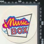 Sticker: Music Box (2), Verzamelen, Verzenden, Zo goed als nieuw, Film, Tv of Omroep