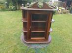Klein Vitrinekastje, Huis en Inrichting, Kasten | Vitrinekasten, Stoelenco@hotmail.com, Nb, Minder dan 100 cm, Gebruikt
