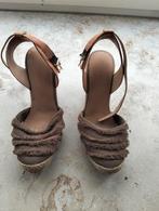 Tommy Hilfiger espadrille sleehak sandalen taupe/beige, Kleding | Dames, Schoenen, Bruin, Ophalen of Verzenden, Espadrilles of Moccasins