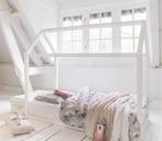 Huisbed wit peuterbed ledikant, Ophalen of Verzenden, Zo goed als nieuw