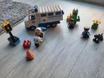 Lego duplo politietruck 5680 + extra, Ophalen of Verzenden, Zo goed als nieuw, Duplo