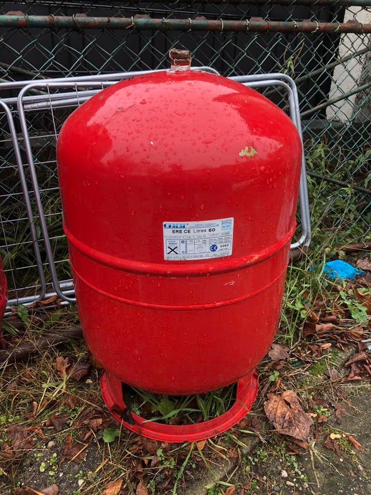 Expansievaten vaten voor tuinhaard, kachel BBQ, carbidkanon, Tuin en Terras, Tuinhaarden, Gebruikt, Ophalen of Verzenden