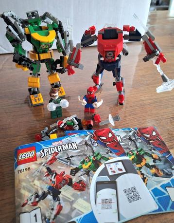 Lego 76198 Spider man en doctor Octopus Mech Battle beschikbaar voor biedingen