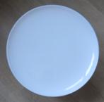 Witte schaal 32 cm doorsnede, Schaal, Rond, Ophalen of Verzenden, Glas