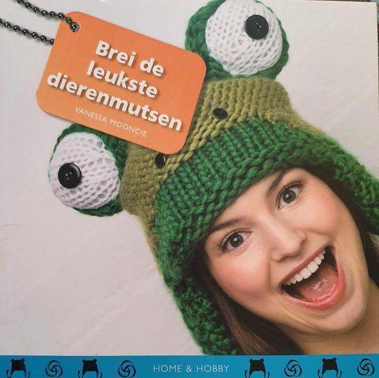 Vanessa Mooncie - Brei de leukste dierenmutsen - 2013, Hobby en Vrije tijd, Breien en Haken, Zo goed als nieuw, Breien, Patroon of Boek
