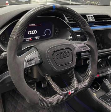 Audi stuur carbon compleet S RS S line alcantara beschikbaar voor biedingen