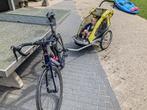 Fietskar Pegasus 1 kind inclusief 2 steekassen, Ophalen, Gebruikt, Opvouwbaar, 20 tot 40 kg