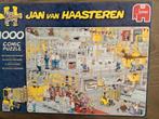 JAN VAN HAASTEREN PUZZEL DE CHOCOLADEFABRIEK, Ophalen of Verzenden, 500 t/m 1500 stukjes, Zo goed als nieuw
