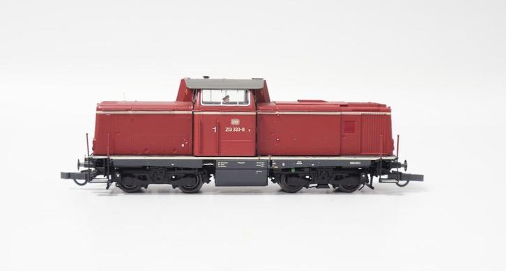 Brawa 42808 diesellocomotief BR213 DB, Hobby en Vrije tijd, Modeltreinen | H0, Gebruikt, Locomotief, Gelijkstroom, Ophalen of Verzenden