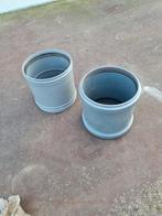 PVC Buis 160mm Koppelstuk Nieuw 2 stuks, Doe-het-zelf en Verbouw, Buizen en Afvoer, Pvc, 6 meter of meer, Overige typen, Nieuw