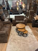 Mooi bankstel van het Sfeerhuis, Ophalen, Zo goed als nieuw, Leer, Landelijk