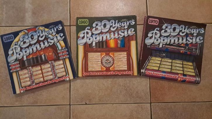 Lp / Vinyl  30 Years Popmusic, Cd's en Dvd's, Vinyl | Pop, Zo goed als nieuw, Voor 1960, 12 inch, Ophalen