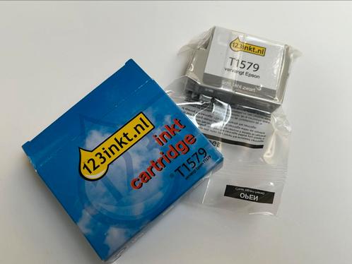 Epson T1579 inktcartridge licht licht zwart 123inkt huismerk, Computers en Software, Printerbenodigdheden, Nieuw, Cartridge, Ophalen of Verzenden