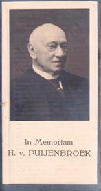 Puijenbroek Hendrikus 1845 Goirle 1934 Tilburg, Verzamelen, Ophalen of Verzenden, Bidprentje