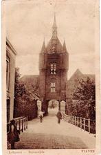 Vianen, Lekpoort, Buitenzijde, rond  1929, Verzamelen, Ansichtkaarten | Nederland, Verzenden, 1920 tot 1940, Gelopen, Zuid-Holland