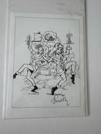 Gesigneerde prent Walthéry, Eén stripboek, Verzenden, Nieuw
