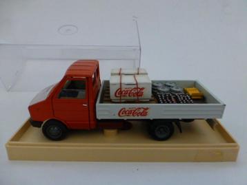Old Cars Iveco Daily pick-up oranje Coca Cola beschikbaar voor biedingen