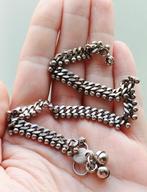 Zilverkleurige enkelband, Ophalen of Verzenden, Overige materialen