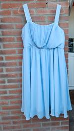 H&M feestjurk lichtblauw maat 48, Kleding | Dames, Blauw, Maat 46/48 (XL) of groter, Ophalen of Verzenden, Zo goed als nieuw