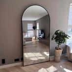 Luxe spiegel 200x100cm boogspiegel japandi, Minder dan 50 cm, Ophalen of Verzenden, Zo goed als nieuw, Minder dan 100 cm